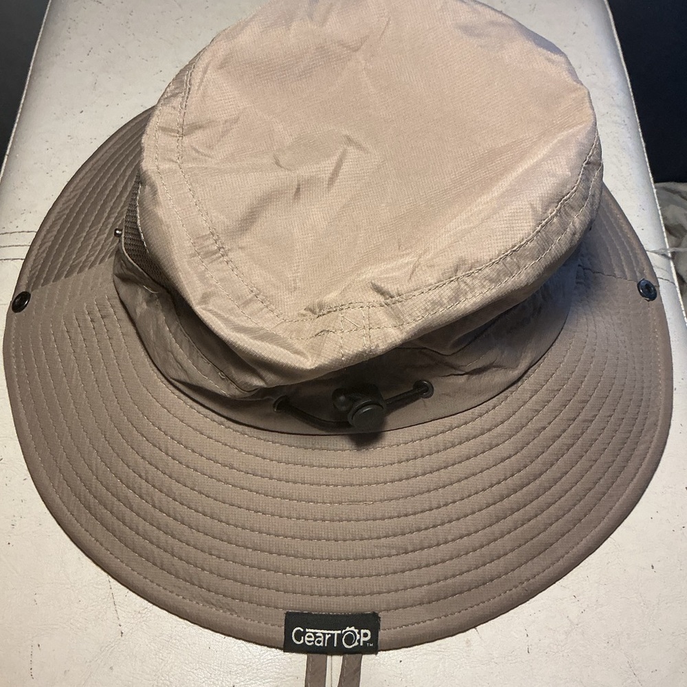 GearTOP Wide Brim Sun Hat in Khaki